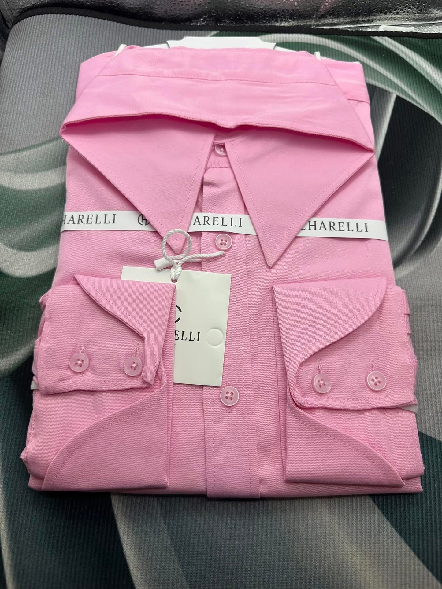 Chemise de Qualité Supérieure Charelli - Grand Col Élégant